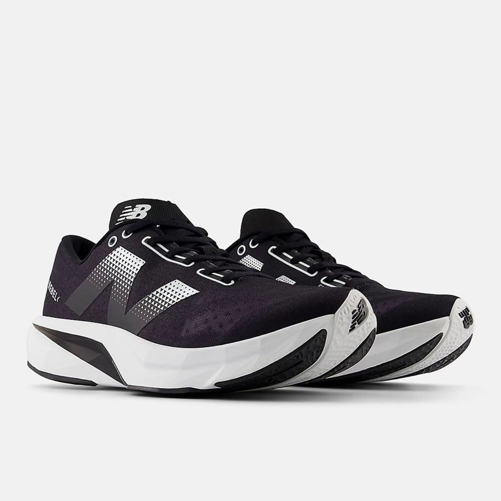 New Balance FuelCell Rebel v4 [MFCXCS4] 男慢跑鞋運動鞋寬楦緩震黑白