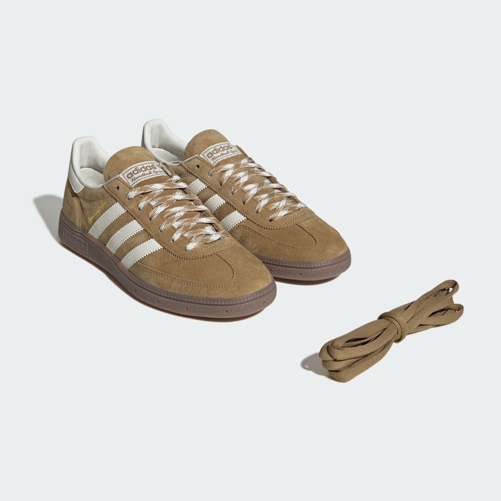 木製能面 金色 茶色 adidas 愛迪達】 HANDBALL SPEZIAL 運動休閒鞋德訓鞋男鞋/女鞋