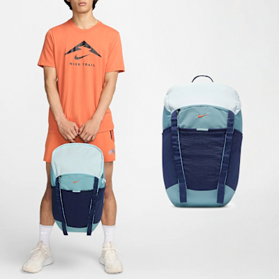 Nike 後背包 Hike BKPK 藍 可調背帶 襯墊 雙肩包 背包 登山包 包包 27L DJ9677-464