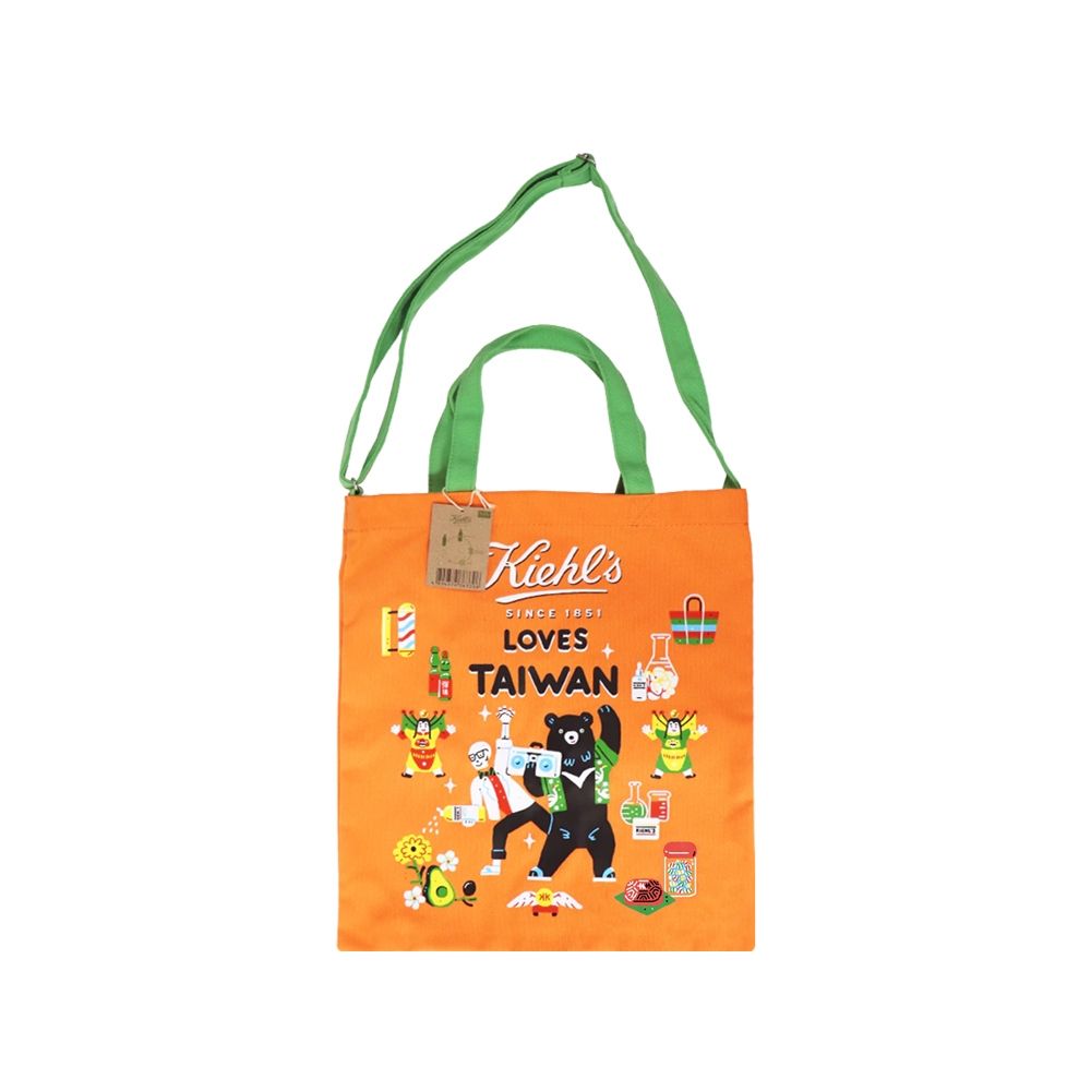 Kiehl's契爾氏 愛台灣帆布兩用包