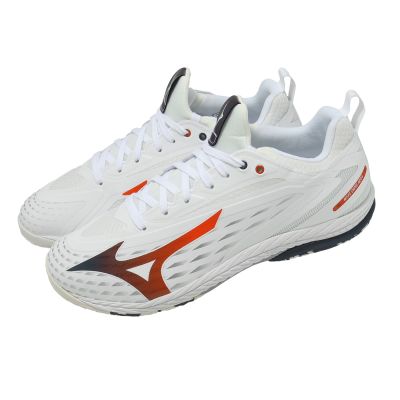 Mizuno 美津濃 桌球鞋 Wave Drive Neo 4 男鞋 女鞋 白 支撐 避震 抓地 81GA2500-31