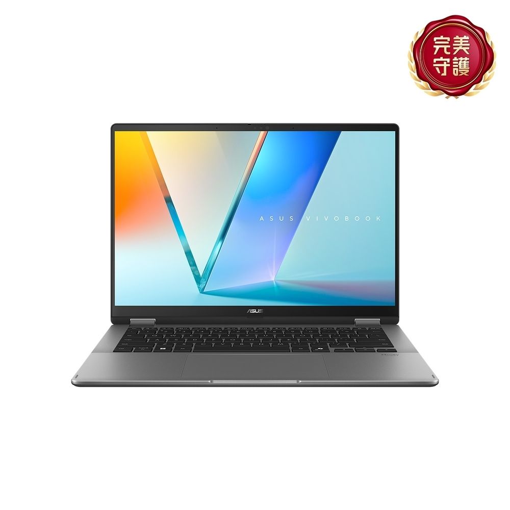 ASUS TP3407AA 14吋可觸控筆電 (Ultra 7_355/16GB/512GB SSD/EVO/OLED/夜幕灰/Vivobook 14 Flip)