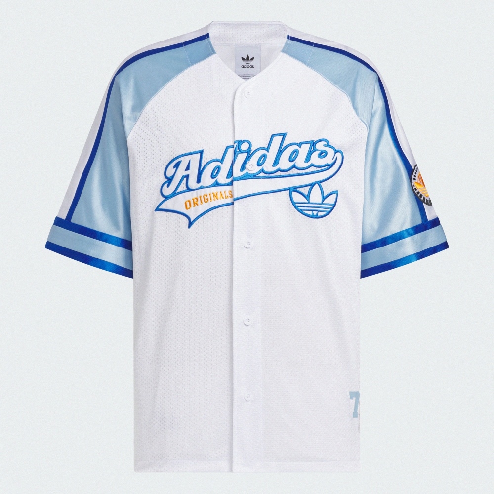 日本未入荷L Adidas ストリートバスケットシャツ JN0768 adidas 愛迪達】 BASKETBALL RETRO STREET 短袖上衣T恤男/女
