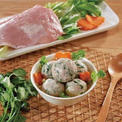 海瑞 香菜/泡菜(任選)豬肉摃丸*4包