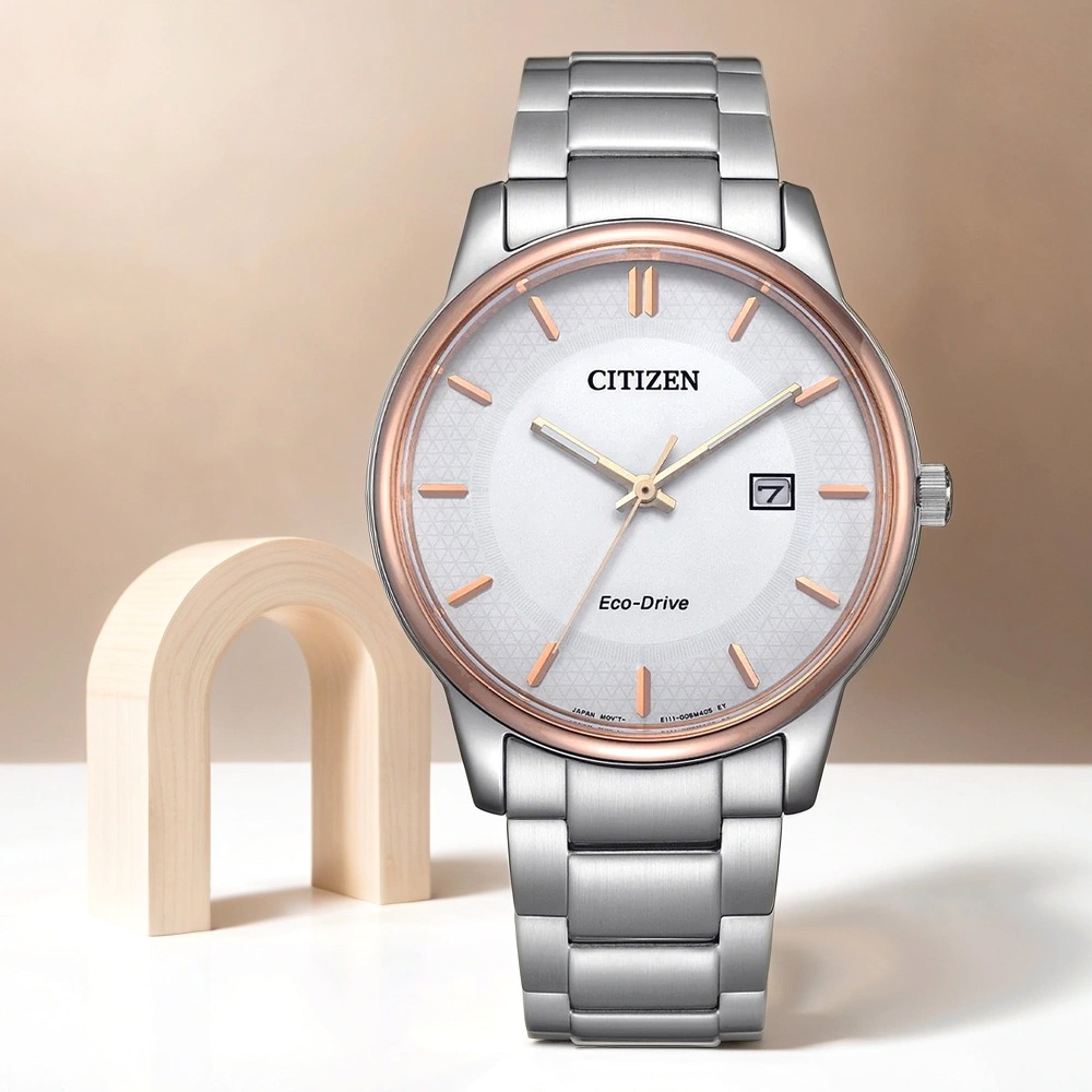 CITIZEN 星辰 光動能經典手錶 開學換新季 送禮推薦-白/40mm BM6979-74A