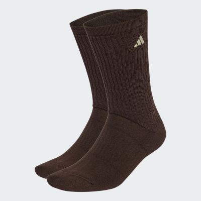 【adidas 愛迪達】 中筒襪 2 雙入 男/女 KT4422