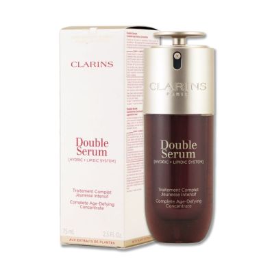 CLARINS克蘭詩 (即期品)CLARINS 克蘭詩 黃金雙萃精華 75ML-TESTER(效期至2027年01月)
