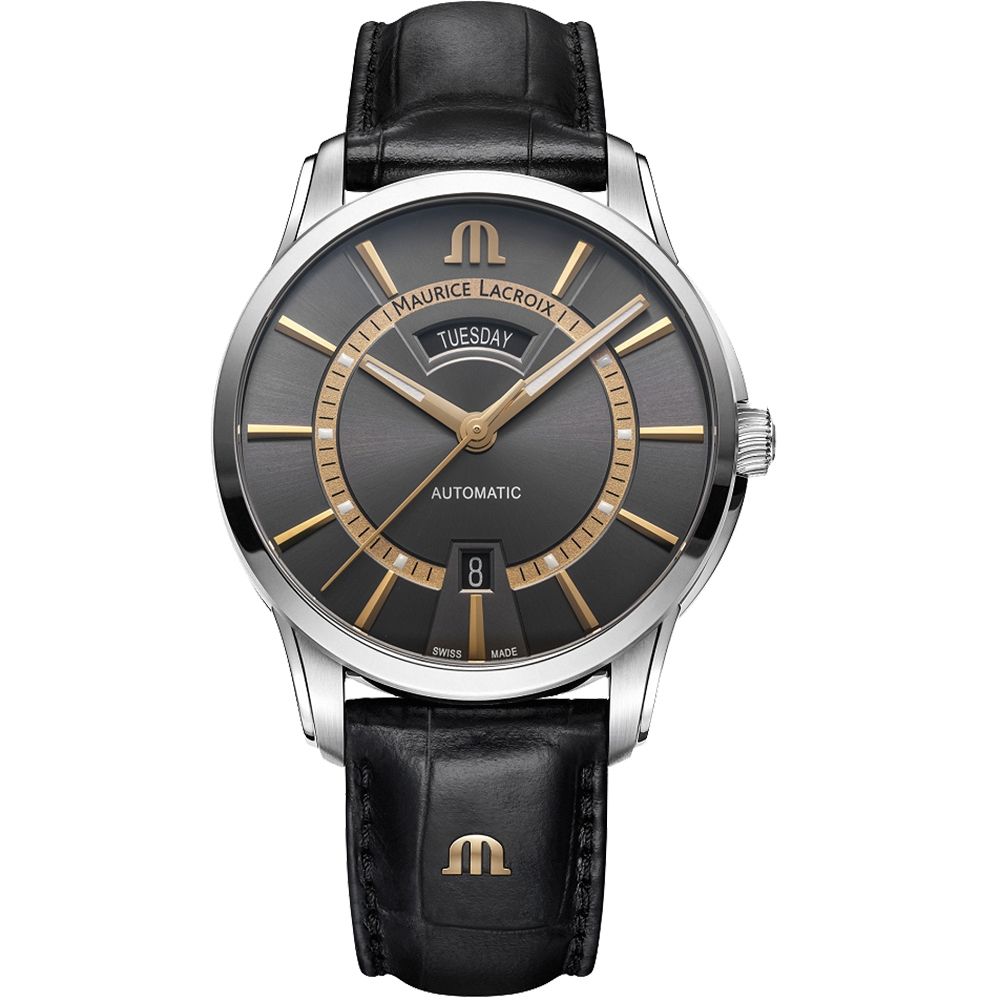 Maurice Lacroix 艾美錶 Pontos Day Date 星期日期機械錶 開學換新季 送禮推薦-41mm PT6358-SS001-333-2