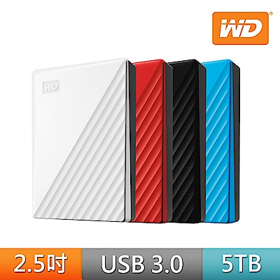 WD My Passport 5TB 2.5吋行動硬碟(WESN)