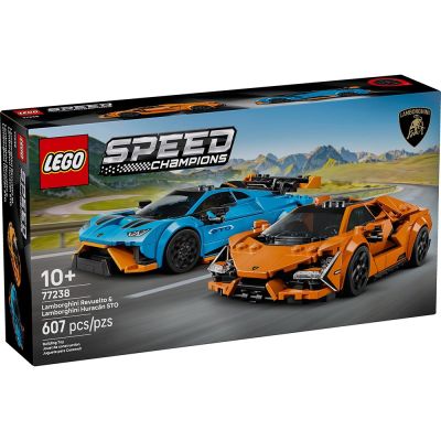樂高LEGO Speed Champions系列 - 77238 Lamborghini Revuelto 和 Huracán STO