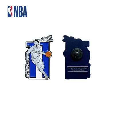 NBA 球星形象彩色徽章 獨行俠隊 #11 Kyrie Irving 藍色系-NBPA-PN240085