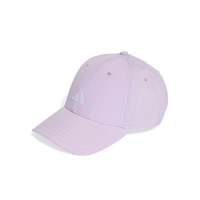 Adidas Small LOGO CAP 粉紫色 一體成型帽簷 帽子 棒球帽 KA0108