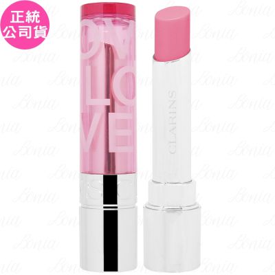 CLARINS克蘭詩 CLARINS 克蘭詩 彈潤植萃固態美唇油_擁愛之名限定版(#08 薔薇之吻)(2.9g)(公司貨)