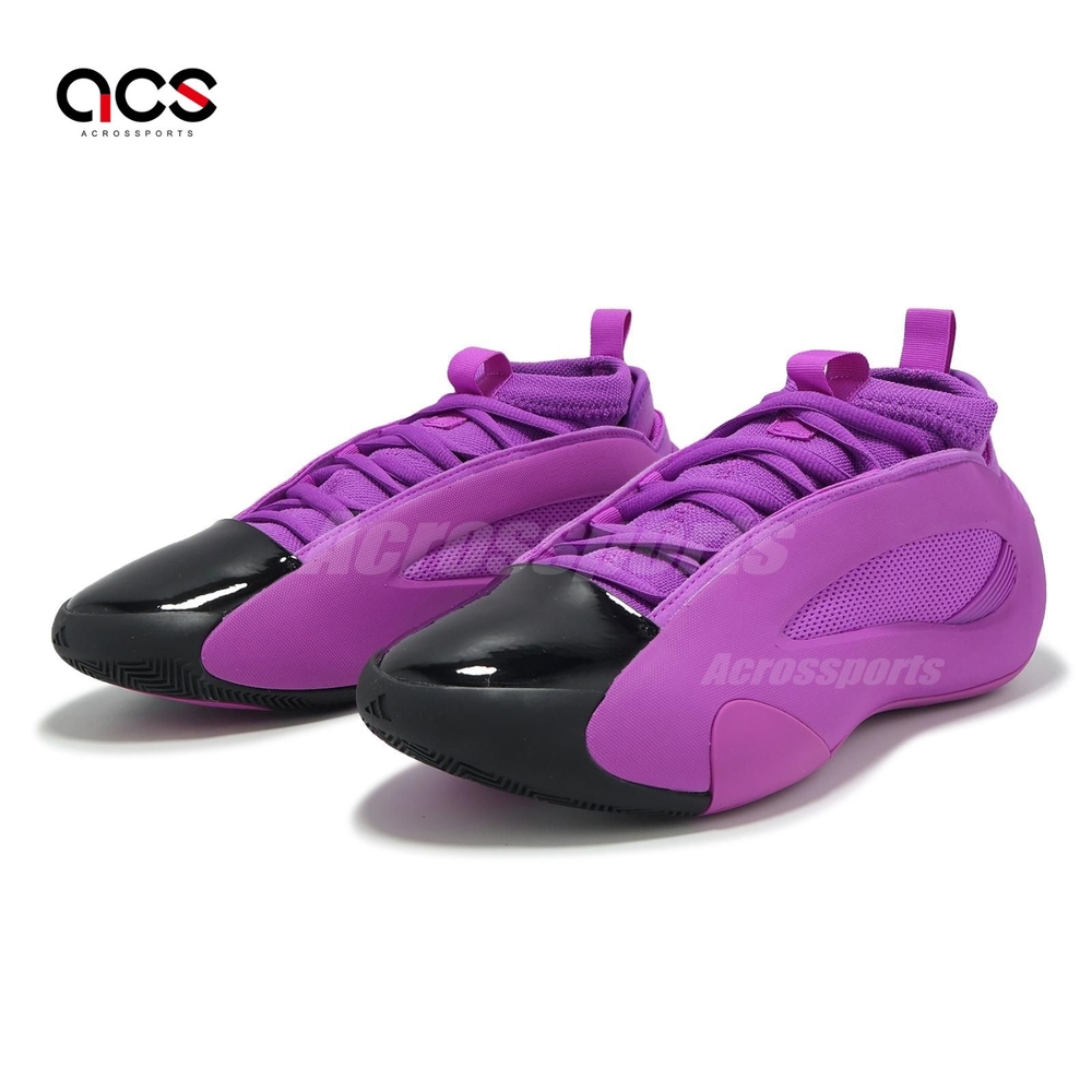 adidas 籃球鞋Harden Vol 8 Purple Burst 男鞋哈登紫黑愛迪達IG6647