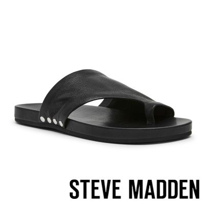 STEVE MADDEN-套趾夾腳平底拖鞋KESSEY-黑色