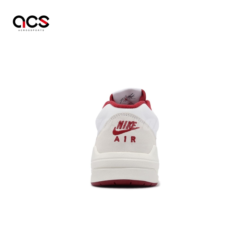 Nike 休閒鞋Jordan Stadium 90 男鞋米白紅麂皮緩震Varsity Red DX4397
