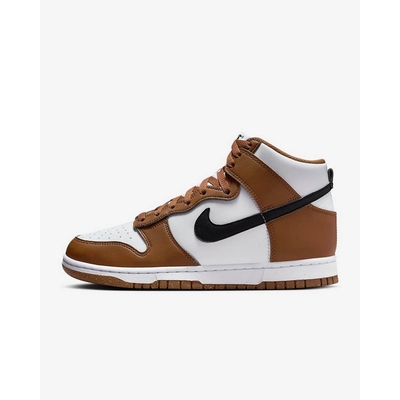 NIKE 耐吉 女休閒鞋-棕白黑 W DUNK HIGH NN-FV5960200