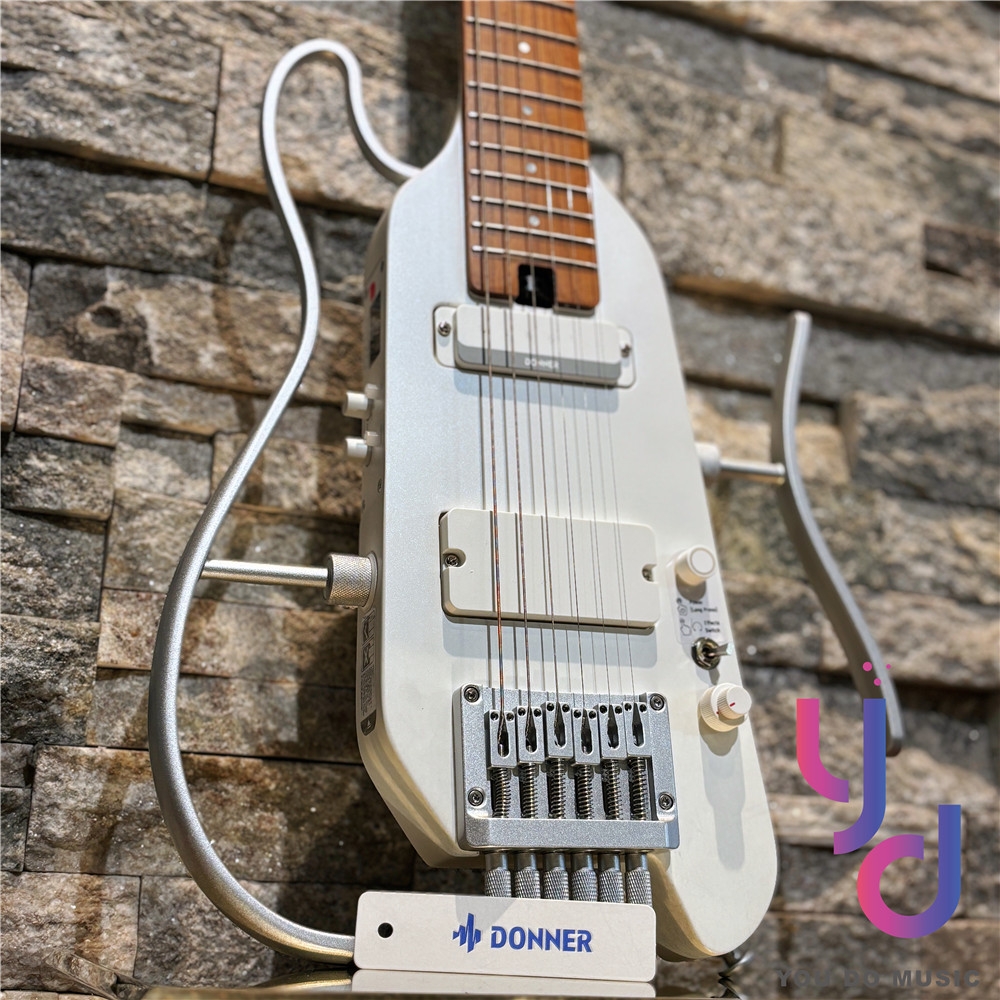 唐儂Donner Hush X Pro 靜音電木吉他內建效果器可接耳機台灣公司貨| 烏