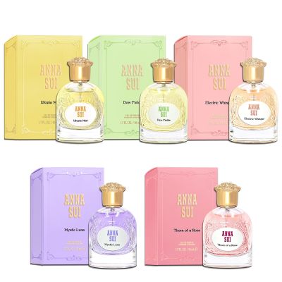 ANNA SUI 安娜蘇 奇境夢遊 薔薇之棘/迷霧烏托邦/月光細語/爍光喚語/綠野之露 淡香精 50ML (多款供選)