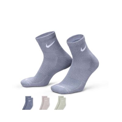 Nike Everyday Plus Cushioned 訓練短襪 緩震 三雙一入 襪子 三色 SX6890-933 現