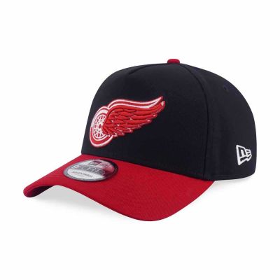 NEW ERA 男女 9FORTY AF 卡車帽 NHL TEAM LOGO 底特律紅翼 黑/紅 NE14700341