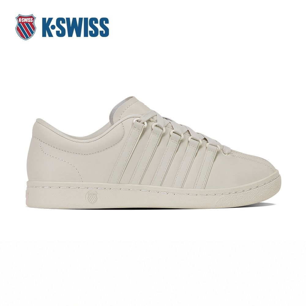 K-SWISS 經典小白鞋 淺灰 CLASSIC 66 NXT 休閒鞋 板鞋 女鞋 94593-026-M (女-淺灰)