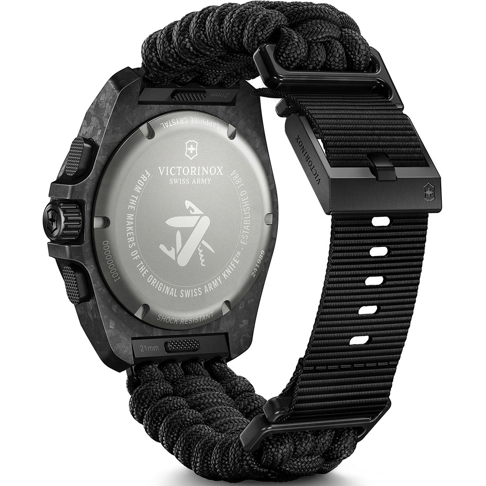 Victorinox 瑞士維氏I.N.O.X. Chrono 200米防水碳纖維計時腕錶-43mm