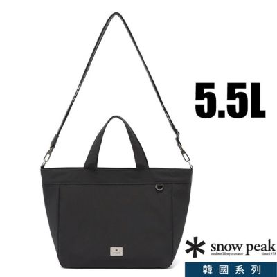 【Snow Peak SK】Cample 2用托特包 5.5L.休閒肩背手提兩用背包.SKS26SWCTB10 DC 深炭灰色