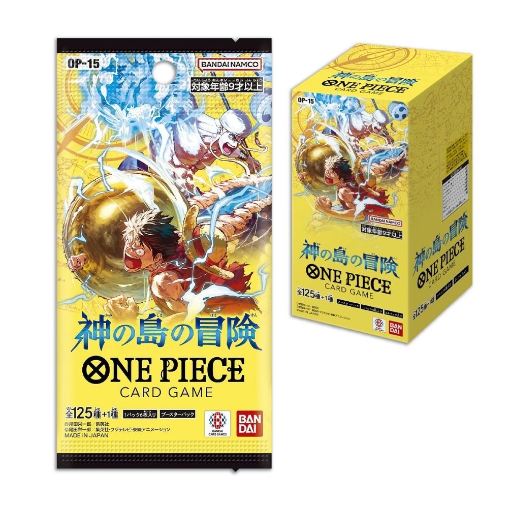 航海王卡牌海賊王OPTCG 補充包OP-15 神之島的冒險(日文版) 一盒| 集換