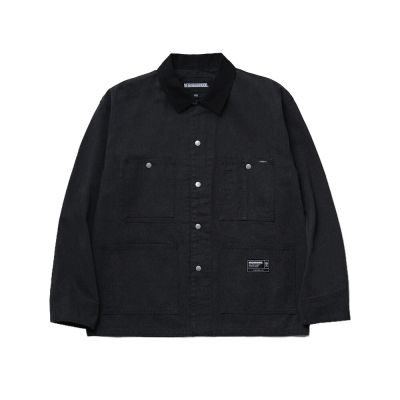 Neighborhood Ox Coverall 夾克外套 黑/藍 261AQNH-JKM01