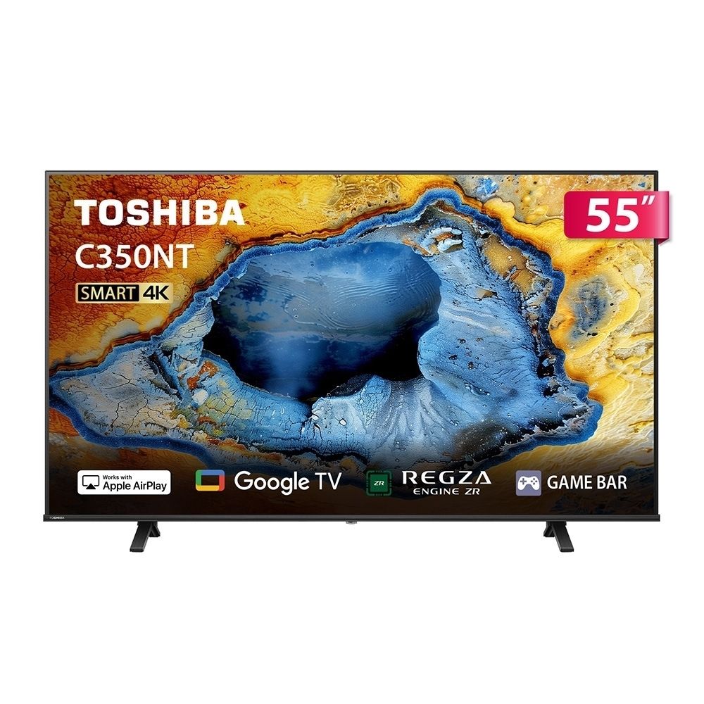 TOSHIBA東芝REGZA 55型4K Google TV液晶顯示器55C350NT | 電視| Yahoo