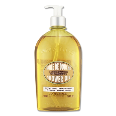 L'OCCITANE歐舒丹 L’OCCITANE 歐舒丹 杏仁沐浴油 500ml(百貨公司貨)