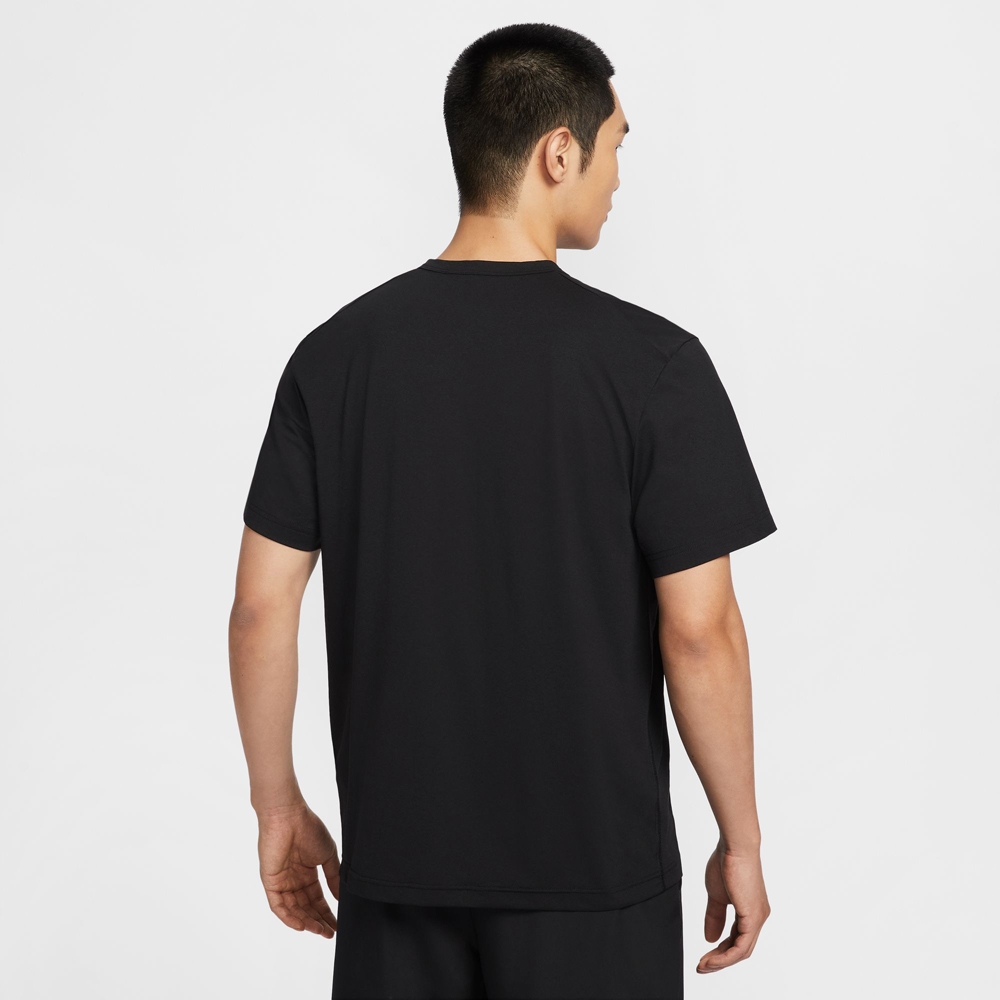 NIKE 短袖上衣男運動訓練AS M NK DF UV HYVERSE GFX SS 黑HQ7988-010