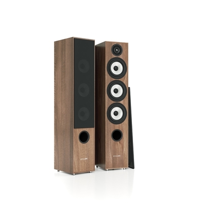 歐洲製造 PYLON AUDIO PEARL 27 胡桃木色/落地喇叭/二聲道喇叭/劇院喇叭/音樂喇叭,台灣公司貨,一對二支