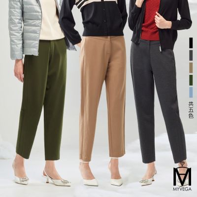 MYVEGA麥雪爾 MA錐形彎彎褲-共五色