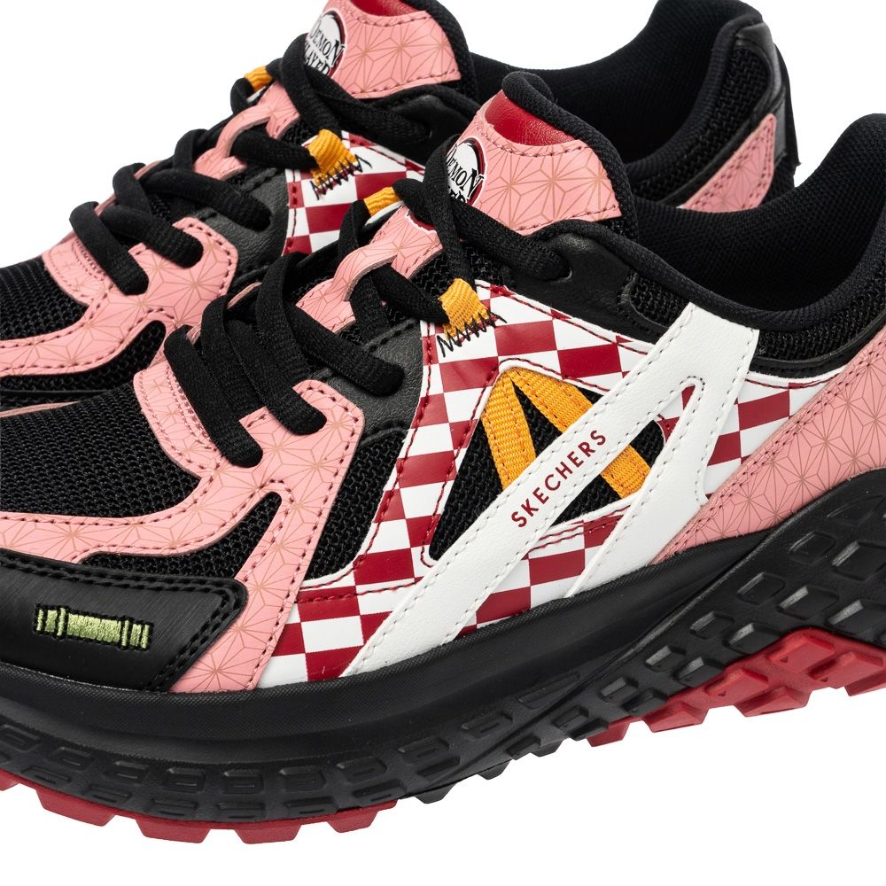 SKECHERS 女鞋鬼滅之刃聯名款休閒系列休閒鞋MONSTER EVO-DEMON SLAYER