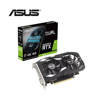 華碩 DUAL RTX3050 O6G 顯示卡+DarkFlash GD100 焦糖 雙模機械鍵盤