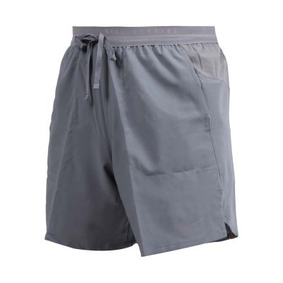 NIKE 男運動短褲-休閒 三分褲 訓練 運動 DRI-FIT IF2051-084 灰銀