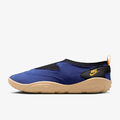 NIKE 耐吉 透氣舒適 戶外 懶人鞋 男休閒鞋-藍黃色 AQUA TURF-FZ5627500