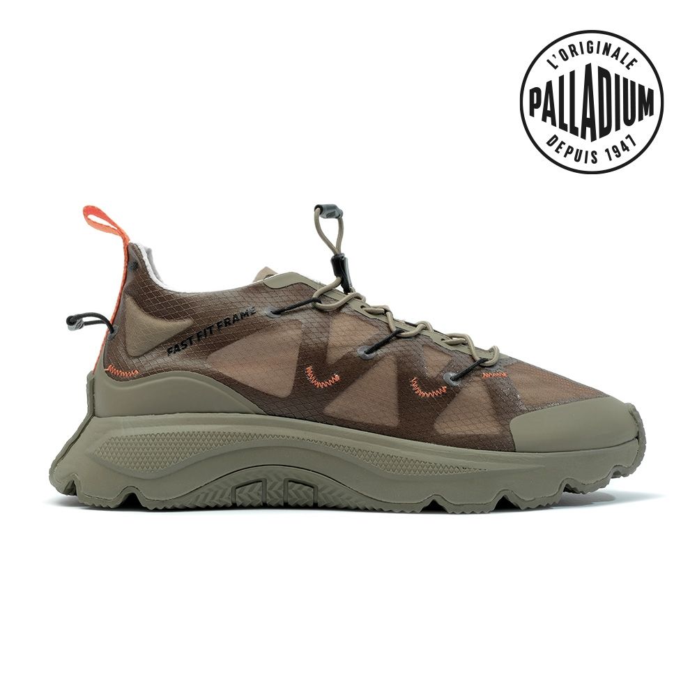 PALLADIUM THUNDER LITE PHANTOM閃電波浪橡膠大底/休閒鞋-男鞋-橄欖綠 (橄欖綠)