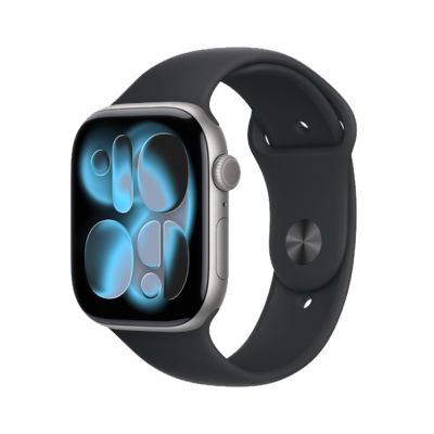 Apple Watch Series 11 GPS 42mm 鋁金屬錶殼/運動錶帶(曜石黑)
