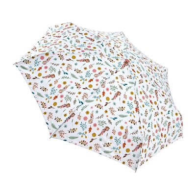 RAINSTORY春光綻放抗UV手開迷你口袋傘