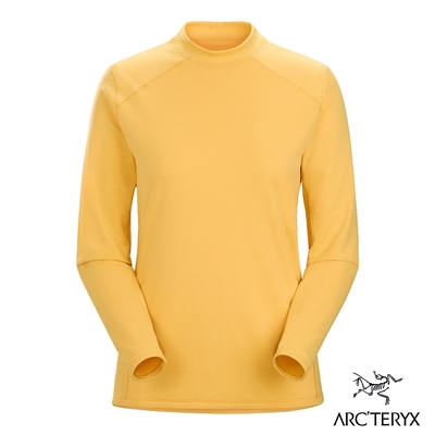 【Arcteryx 始祖鳥官方直營】女 Motus 長袖圓領衫 琥珀黃