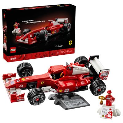 樂高LEGO Icons系列 - 11375 Ferrari F2004 和 Michael Schumacher