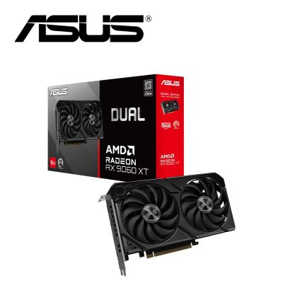 華碩 DUAL-RX9060XT-16G 顯示卡+華碩 SBC-06D2X-U 超薄型 藍光 COMBO 複合