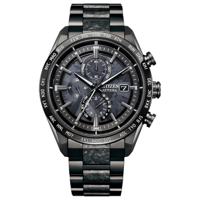 CITIZEN 星辰 光動能電波腕錶AT8287-62E 推薦 禮物