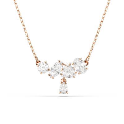 SWAROVSKI 施華洛世奇 Mesmera 璀璨迷人鋯石項鍊 開學換新季 送禮推薦-玫瑰金 5747996