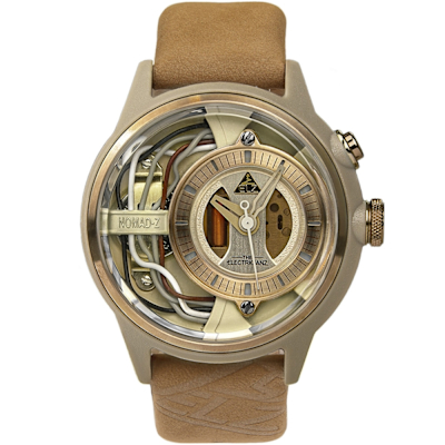 THE ELECTRICIANZ Nylon NOMAD Z 42mm 發電機電路發光時尚錶-ZZ-A1C/10-CLK