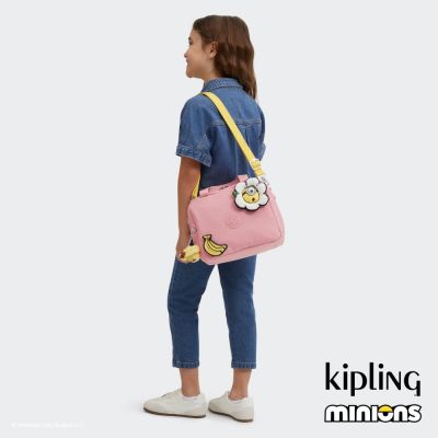 KIPLING x MINIONS 小雛菊粉兩用野餐包-MIYO PRINT