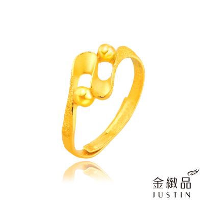 金緻品 黃金戒指 律韻光緞 0.67錢